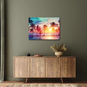 Tablou - Apus de soare tropical (70x50 cm)