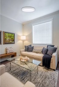 Plafonieră LED FENIX LED/12W/230V 3800K d. 17 cm alb zăpadă