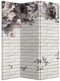 Paravan - Perete și buchet (126x170 cm)