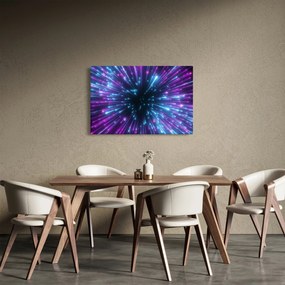 Tablou - Spațiu neon (90x60 cm)