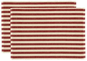 Suporturi pentru farfurii 2 buc. din amestec de iută 33x48 cm Statement Stripe – Södahl