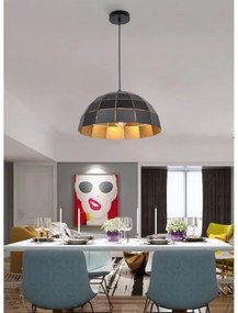 Top Light Apolo 30C - Lustră pe cablu 1xE27/40W/230V auriu/negru