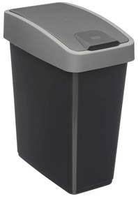 Coș de gunoi din plastic reciclat, 45 l