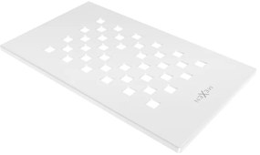 Mexen Hugo mască pentru cadă de duș, albă - 42910020