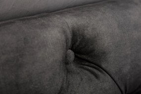 Pat elegant tapitat cu catifea gri olive, Paris 180x200cm A-6541076 VC