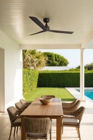 Ventilator tavan de exterior smart sistem TUYA si telecomanda IP44 MARINE M maro