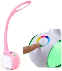 LED RGB Lampă de masă dimmabilă LED/7W/230V roz