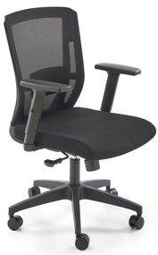Scaun de birou Paredes negru H107 cm