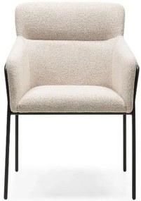 Fotoliu design crem HELSINKI