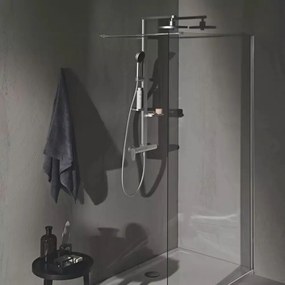 Coloana de dus cu baterie monocomanda mat Ideal Standard Alu+