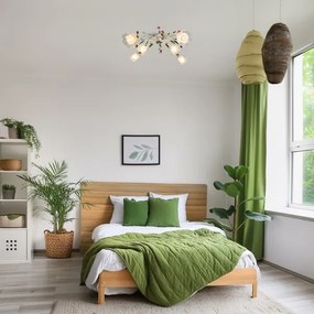 Lustră aplicată Brilagi FLORA 6xE14/60W/230V