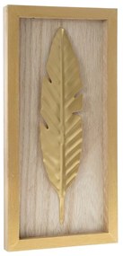 Decoratiune din lemn Penna Gold