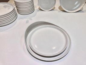 Set 108 Platouri Molecule Casablanca (30 cm Alb)