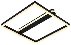 Plafonieră LED dimabilă, 60 W, 230 V, 3000–6500 K, cu telecomandă