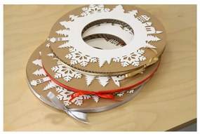 Coroniță advent cu panglică gri Unlinited Design for kids