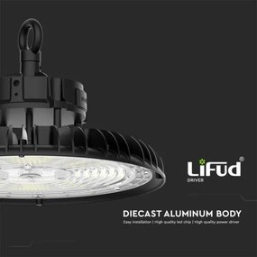LED Lumină Industrială UFO High Bay 200W 230V 3000K/4000K/6000K IP65