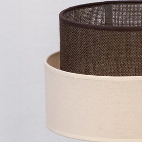 Brilagi - Lampă de masă LED stil BOHO 1xE27/15W/230V crem/maro