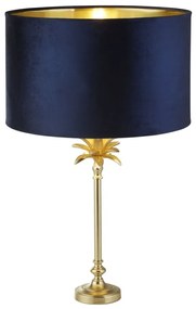 Veioza, Lampa de masa eleganta Palm bleumarin