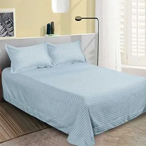 Lenjerie de pat 2 persoane, bumbac Damasc, 6 piese, uni, SSD32