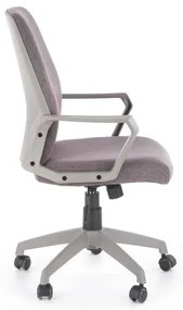 Scaun de birou LONA, alb/gri deschis