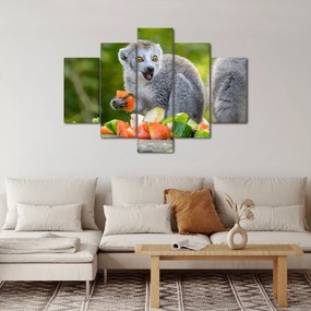 Tablou cu lemur (150x105 cm)