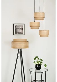 Brilagi - Lampă de podea MONTANA BOHO 1xE27/15W/230V maro/negru