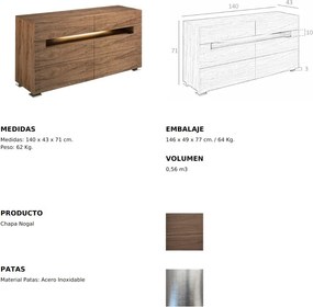 Comoda eleganta design modern cu iluminat LED