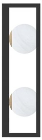 Aplica de perete moderna LED cu telecomanda PIRO