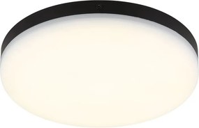Mini Plafoniera LED design circular MATTHEW negru