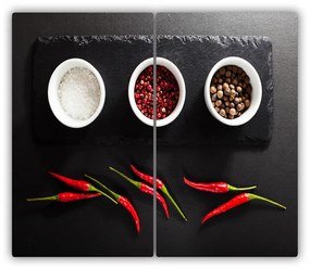 Tocator din sticla Condimente și chili