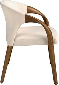 Scaun modern stil avangardist Cream