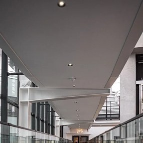 LED plafonieră 24W/230V, 13,5 cm, negru, 3000/4000/6400K