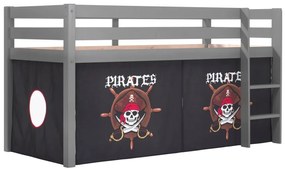 PINO PAT SEMI-INALT și cortina Pirate.