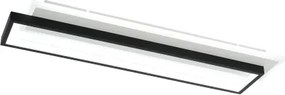 Brilagi - Plafonieră LED dimabilă OUTLINE LED/66W/230V 15x60 cm alb/negru + telecomandă