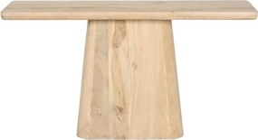 Consolă modernă interior natural din lemn de mango cu structură din lemn, "Navaro"