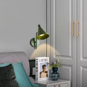 Lampă LED de perete Brilagi LUCERA LED/3W/230V verde