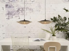 Lustra suspendata din bambus KALIMANTAN orizontal S, 44cm