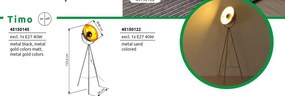 Lampadar/Lampa de podea moderna TIMO nisip