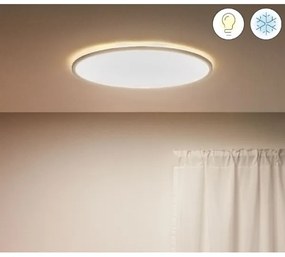 WiZ - Lampă LED plafon SUPERSLIM dimabilă LED/32W/230V alb Wi-Fi