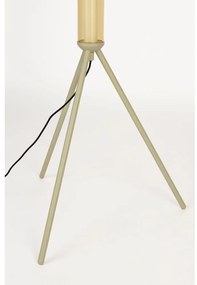 Lampadar bej LED cu intensitate reglabilă cu abajur din sticlă (înălțime 156 cm) Scotty – Zuiver