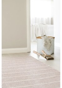 Covor pentru exterior și interior roz deschis 70x90 cm Carl Pale Rose – Pappelina