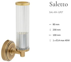 Aplica de perete deosebita design LUX realizat manual SALETTO