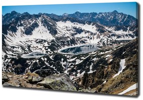 Print pe pânză Lacul în munții tatra