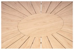 Set de 4 scaune albe Jaanna și masă Marienlist - Bonami Essentials