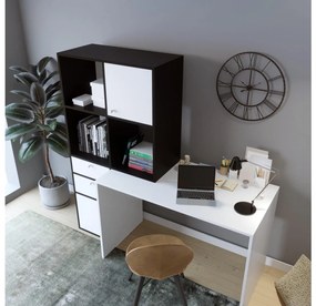 Masă PC Canny (Alb + Negru). 1088636