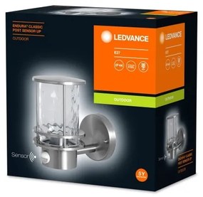 Ledvance - Aplică perete exterior cu senzor ENDURA 1xE27/60W/230V IP44