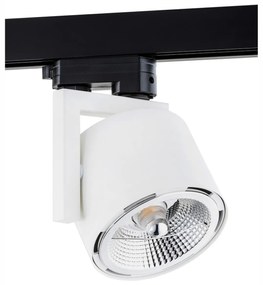 Spot pe sina ALTO alb / Accesoriu pentru sinele trifazate ARGON T-RACK