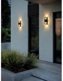 Aplică de exterior Nordlux ALUDRA 2xE27/15W/230V IP54 negru