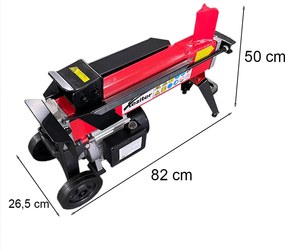 Despicător electric orizontal de lemne HY4T-370 2000W 4T