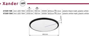 Plafoniera LED slim design circular XANDER
